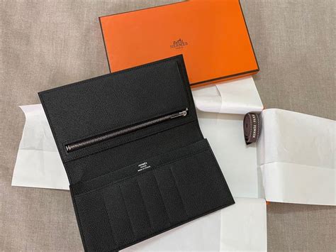 card holder men hermes|Hermes citizen twill long wallet.